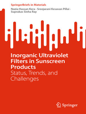 cover image of Inorganic Ultraviolet Filters in Sunscreen Products